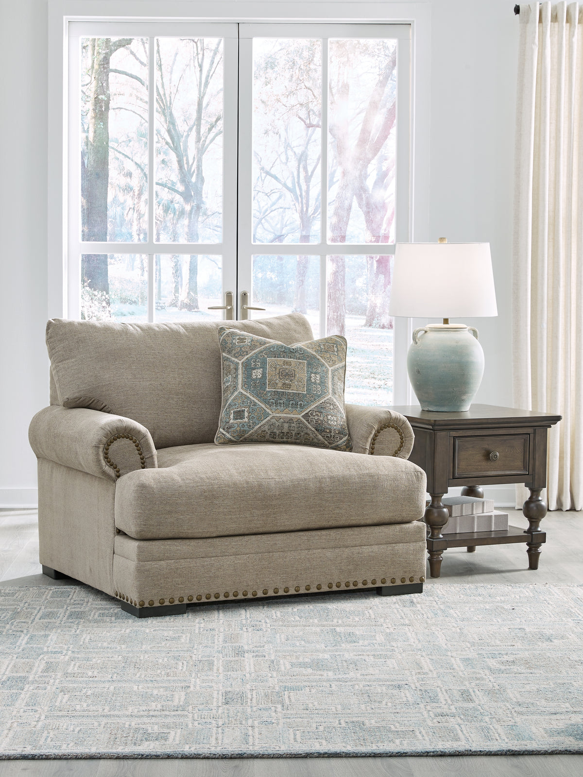 Homestyle Furniture - Ashley Furniture - Galemore Oversized Chair - Chair and a Half - 2700423
