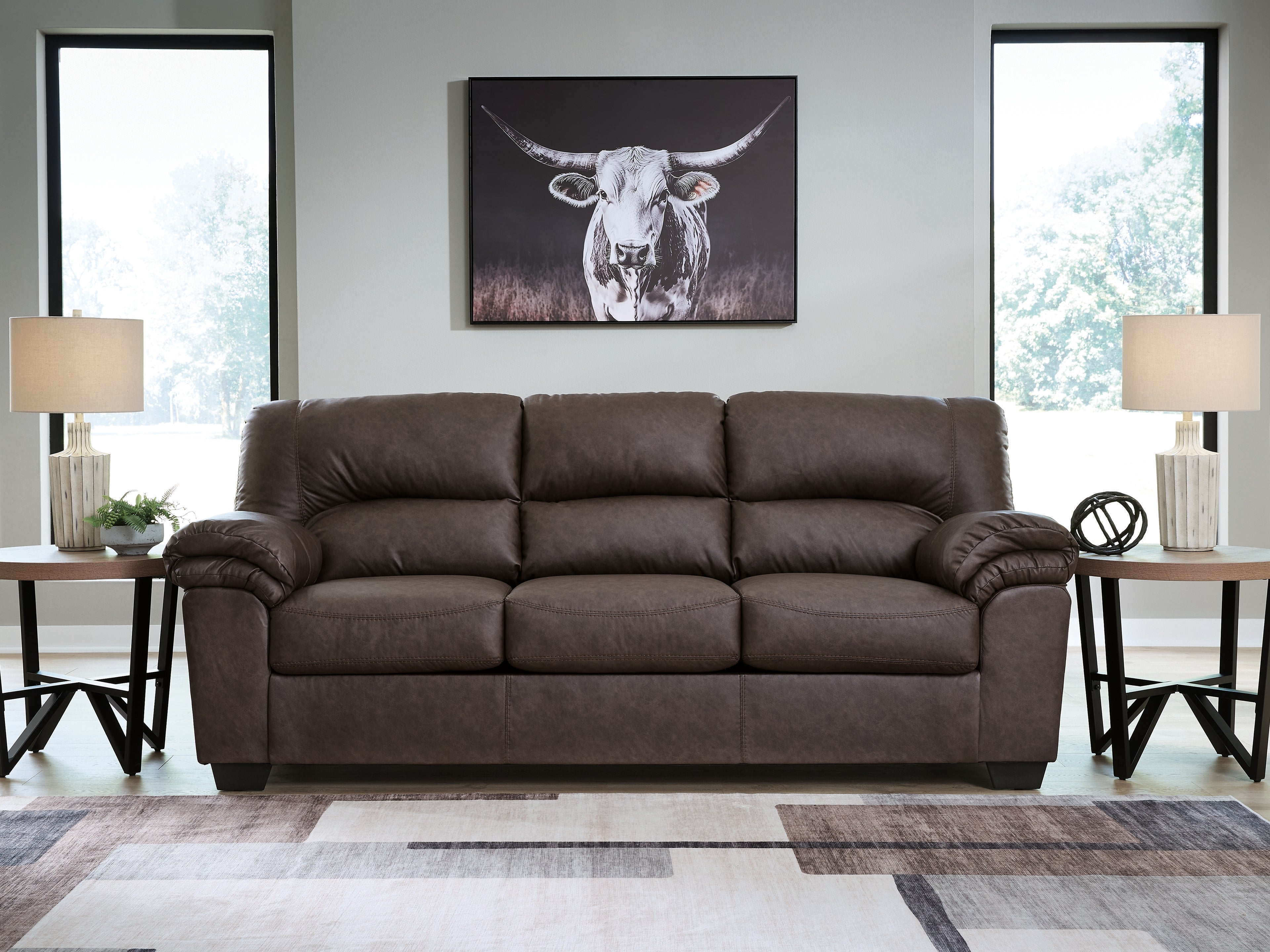 Homestyle Furniture - Ashley Furniture - WillowBend Sofa - Sofa / Umber - PC2770538