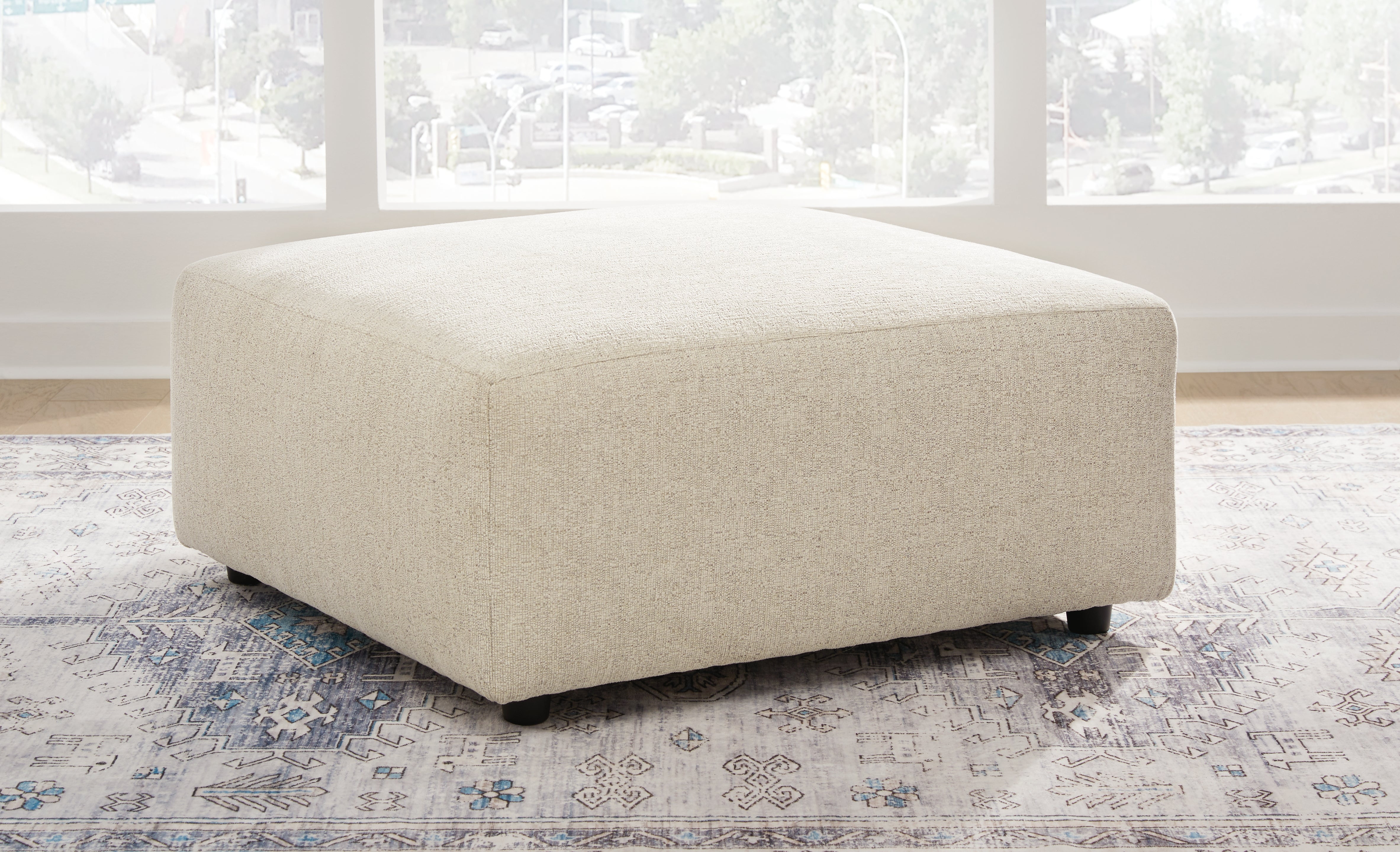 Homestyle Furniture - Ashley Furniture - Edenfield Oversized Accent Ottoman - Oversized Accent Ottoman / Linen - 2900408