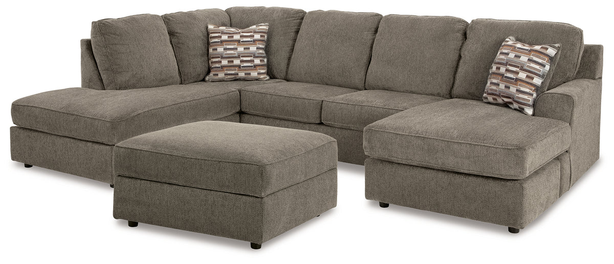 Homestyle Furniture - Ashley Furniture - O'Phannon 2-Piece Sectional and Ottoman - 2-Piece Sectional and Ottoman - 29402U1