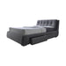 Fenbrook California King Tufted Upholstered Storage Bed Grey image
