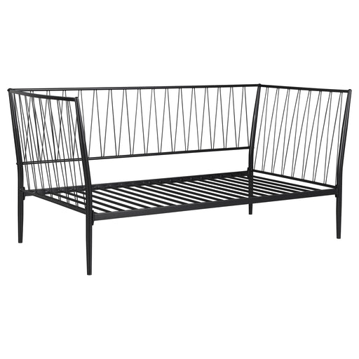 Homestyle Furniture - Coaster - Richland Metal Twin Daybed Bed Frame Matte Black - 301057