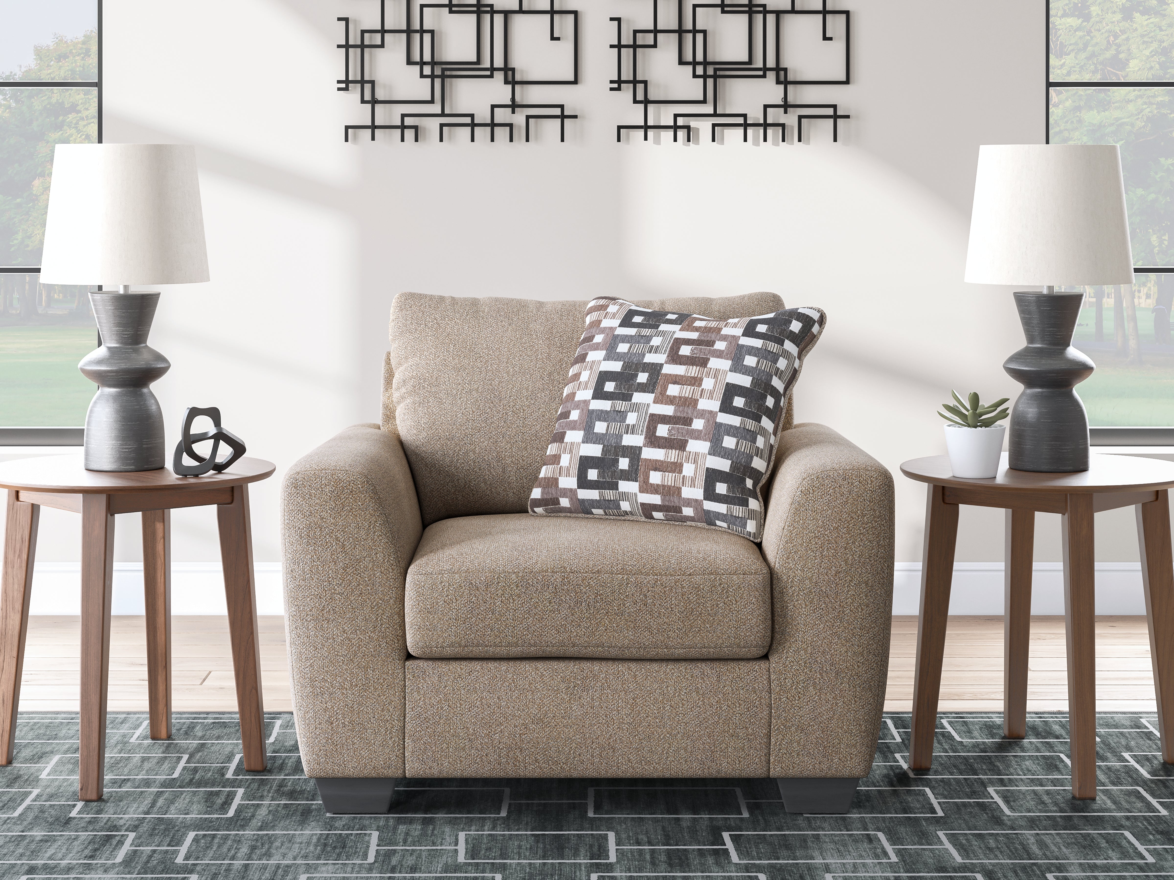 Homestyle Furniture - Ashley Furniture - Triston-Peaks Oversized Chair - Chair and a Half - 3020423