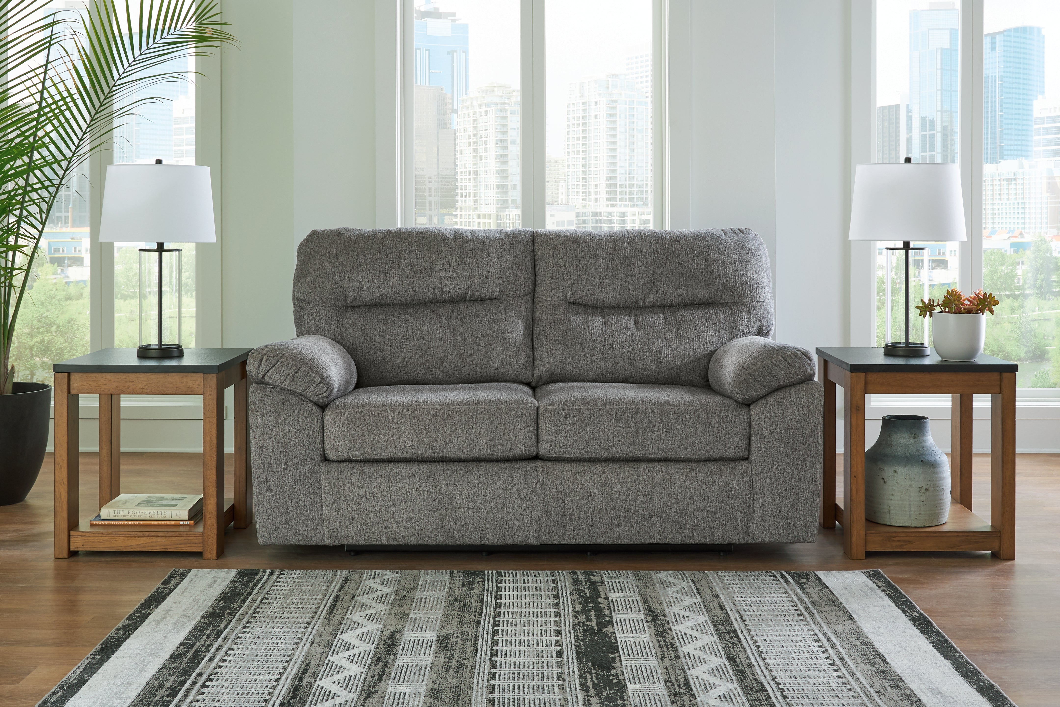 Homestyle Furniture - Ashley Furniture - Bindura Glider Loveseat - Glider Loveseat - 3030578