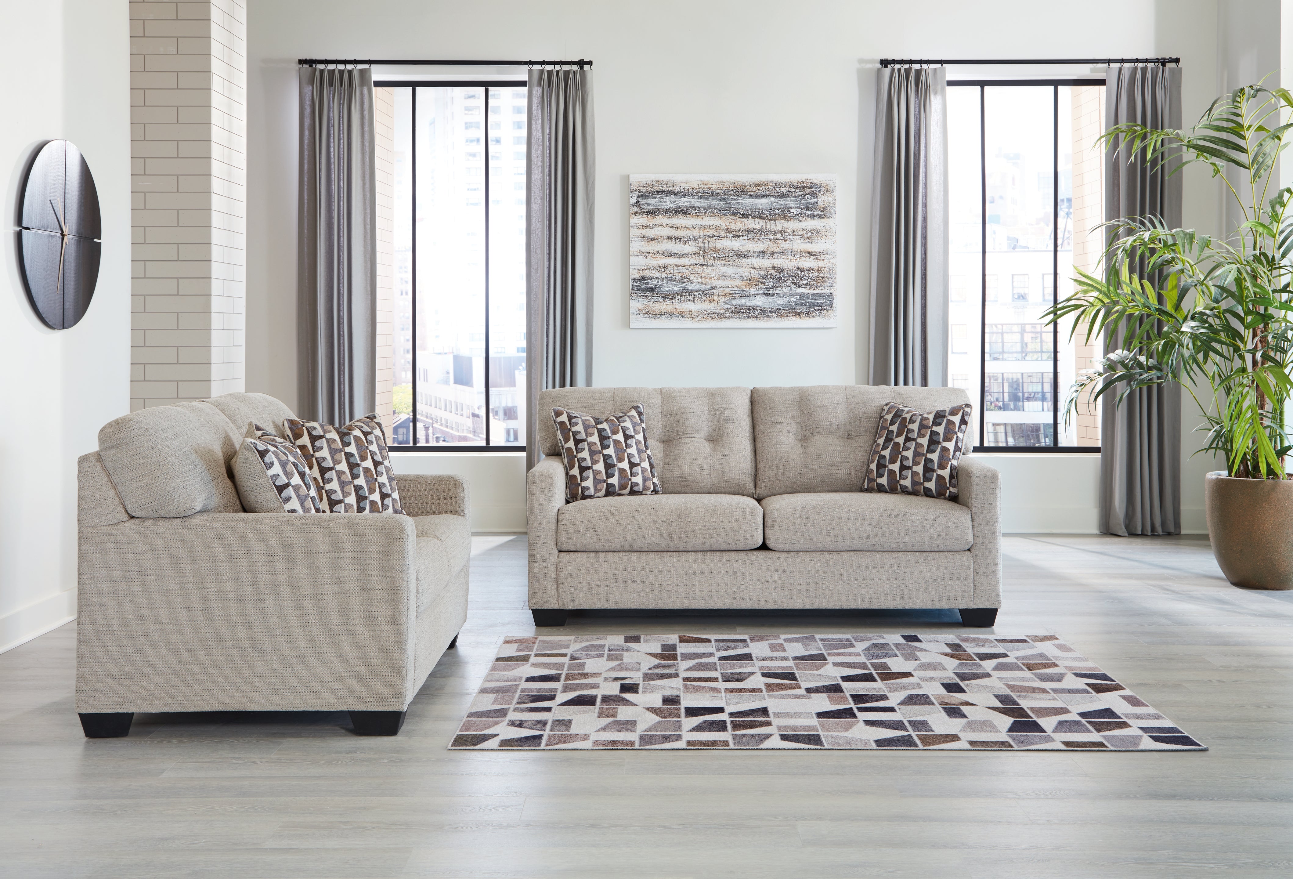 Homestyle Furniture - Ashley Furniture - Mahoney Sofa and Loveseat - Sofa and Loveseat - 31004U1