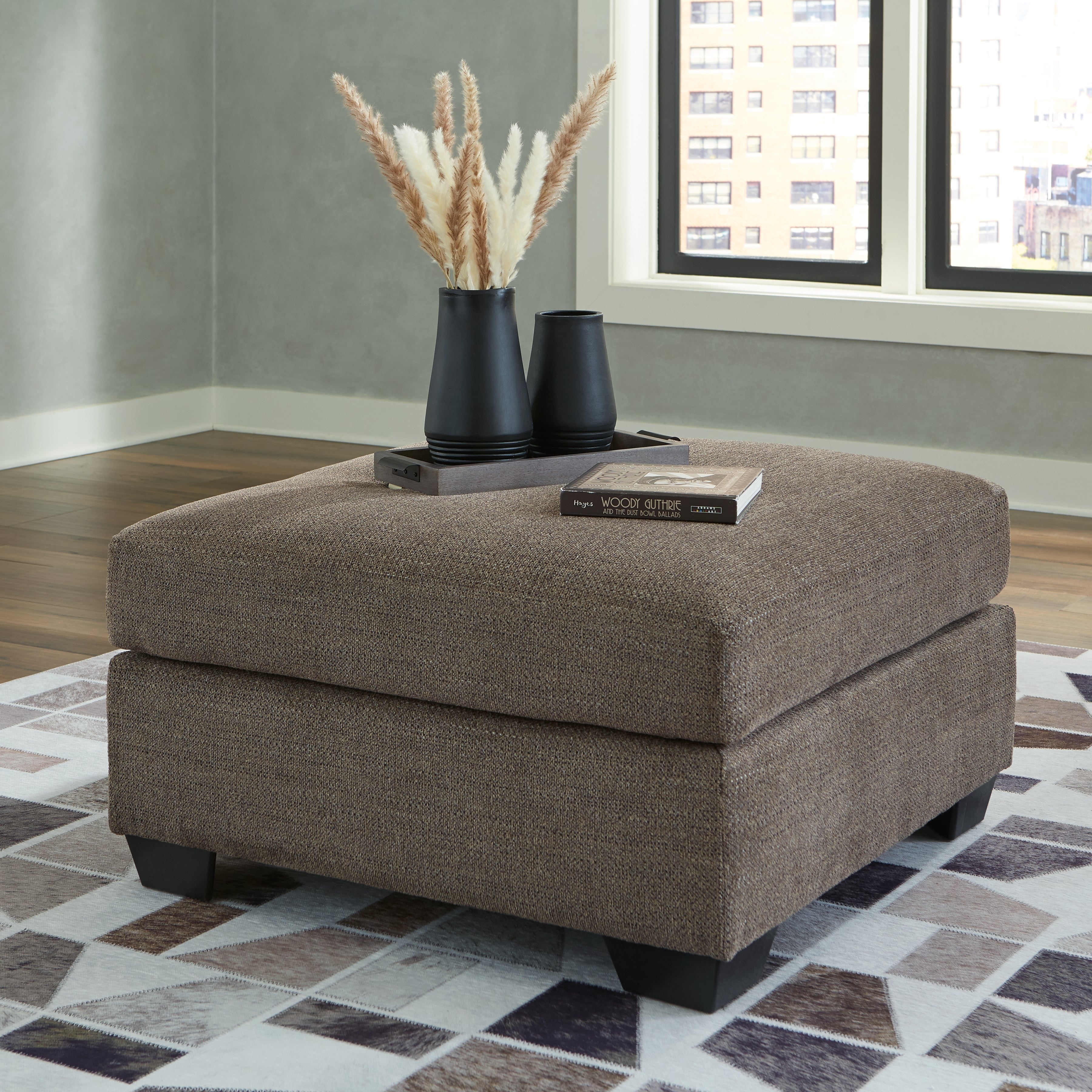 Homestyle Furniture - Ashley Furniture - Mahoney Oversized Accent Ottoman - Oversized Accent Ottoman / Chocolate - 3100508