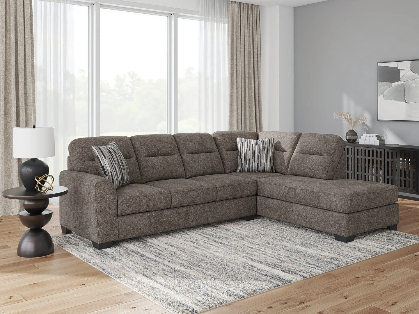Homestyle Furniture - Ashley Furniture - Olten 2-Piece Sectional