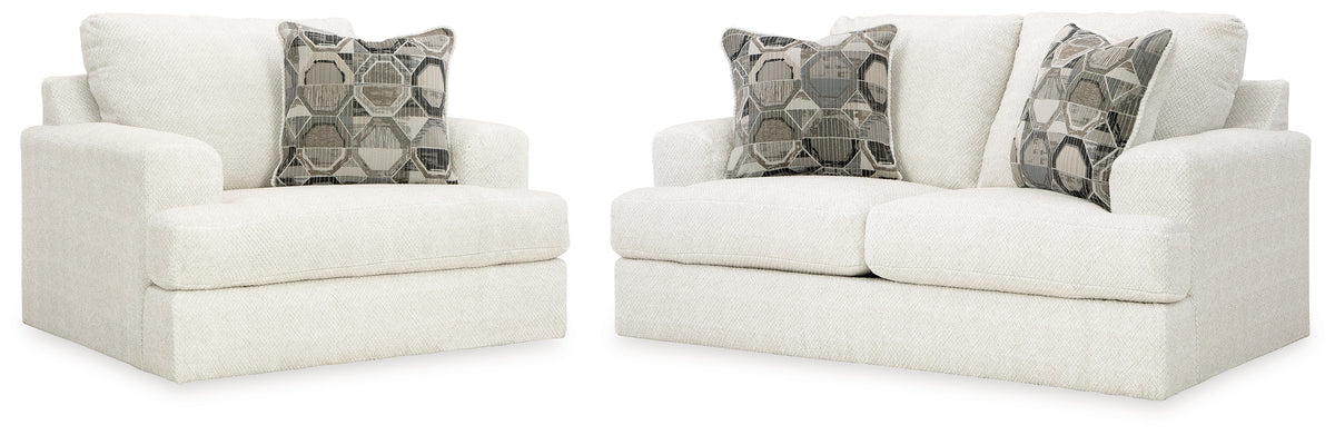 Homestyle Furniture - Ashley Furniture - Karinne Loveseat and Chair - Loveseat and Chair - 31403U2