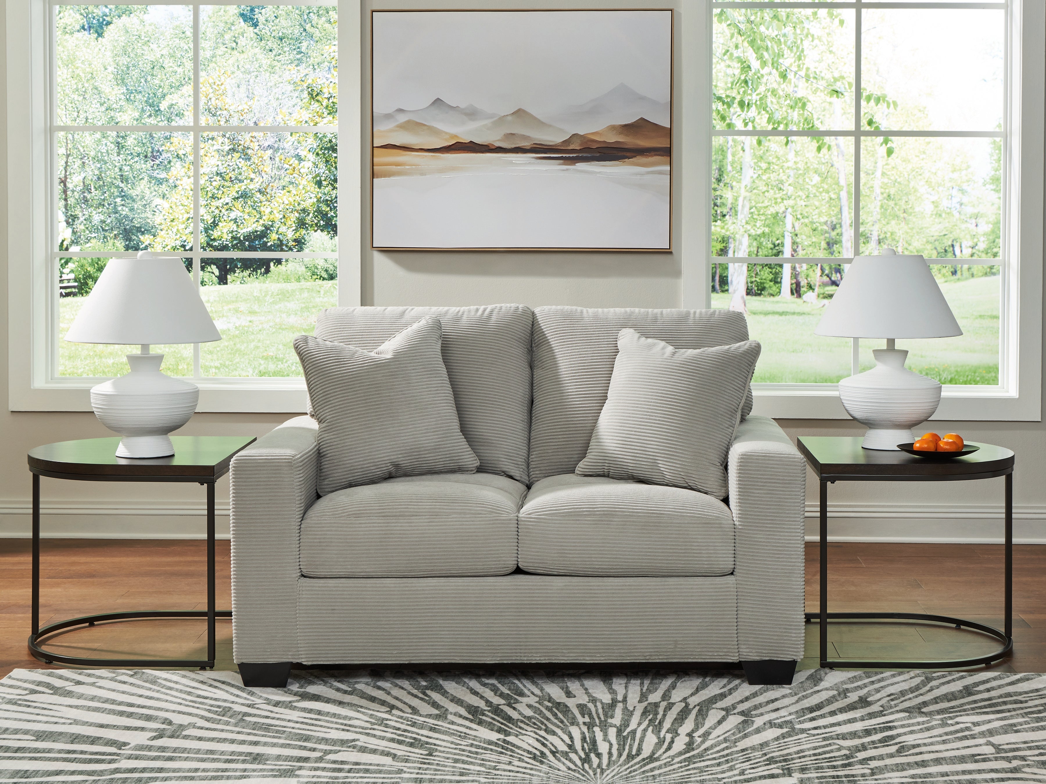 Homestyle Furniture - Ashley Furniture - Greenbriar Loveseat - Loveseat / Smoke - PC3200535