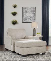 Homestyle Furniture - Ashley Furniture - Vayda Chair and Ottoman - Chair and Ottoman - 33104U2