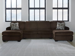 Homestyle Furniture - Ashley Furniture - Kimlee 3-Piece Sectional with Double Chaise - RAF 3-Piece Sectional with Double Chaise - PC35603S3