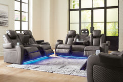 Homestyle Furniture - Ashley Furniture - Fyne-Dyme Power Reclining Sofa, Loveseat and Recliner - Power Reclining Sofa, Loveseat and Recliner - 36602U2