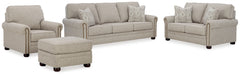 Homestyle Furniture - Ashley Furniture - Gaelon Sofa, Loveseat, Chair and Ottoman - Sofa, Loveseat, Chair and Ottoman - 37307U3