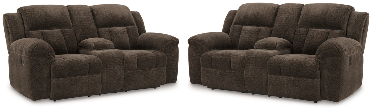 Homestyle Furniture - Ashley Furniture - Frohn Set of 2 Reclining Loveseats - Set of 2 Reclining Loveseats - 37407U5