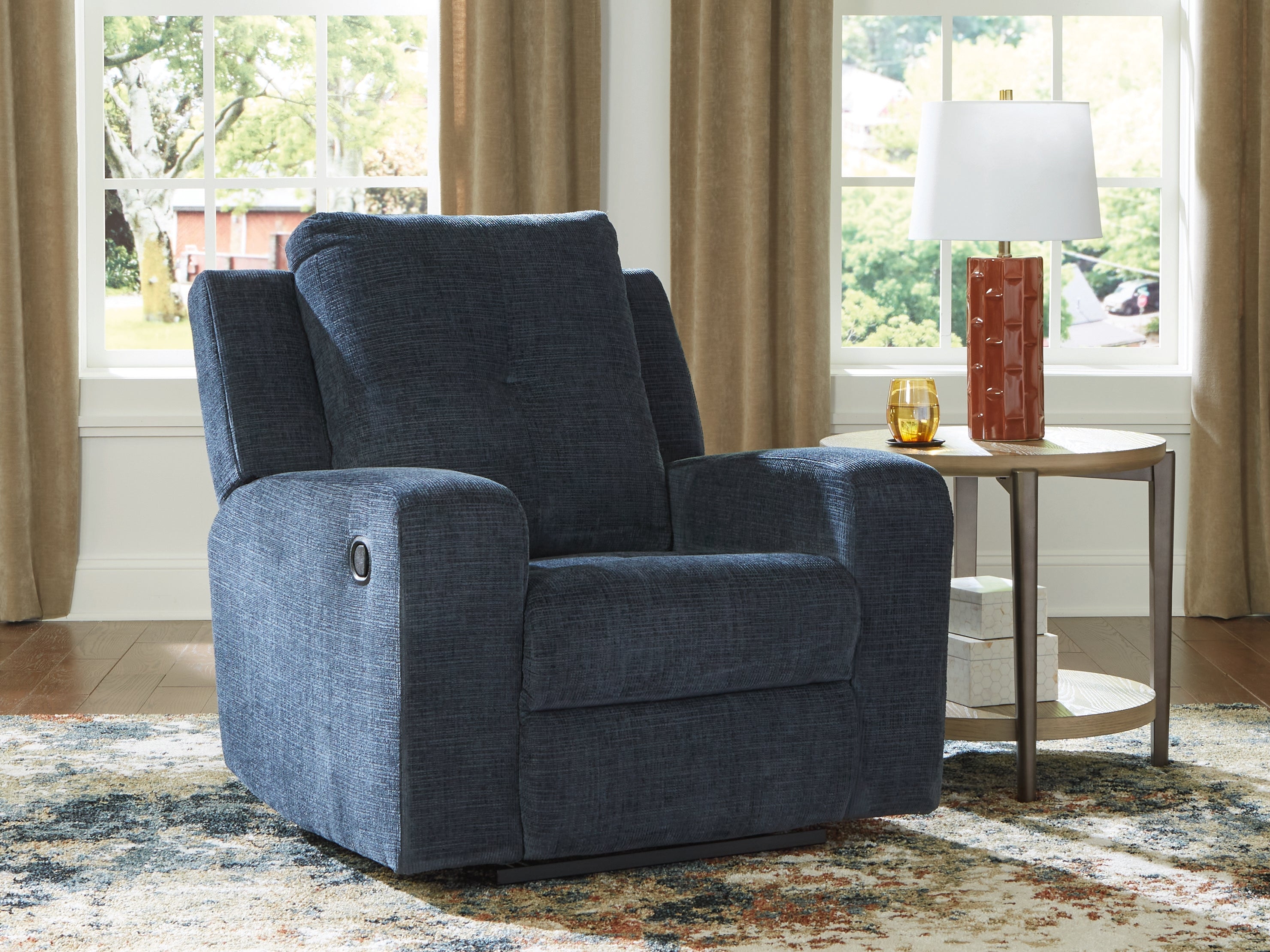 Homestyle Furniture - Ashley Furniture - Danum Recliner - Zero Wall Recliner / Ink - 3880629