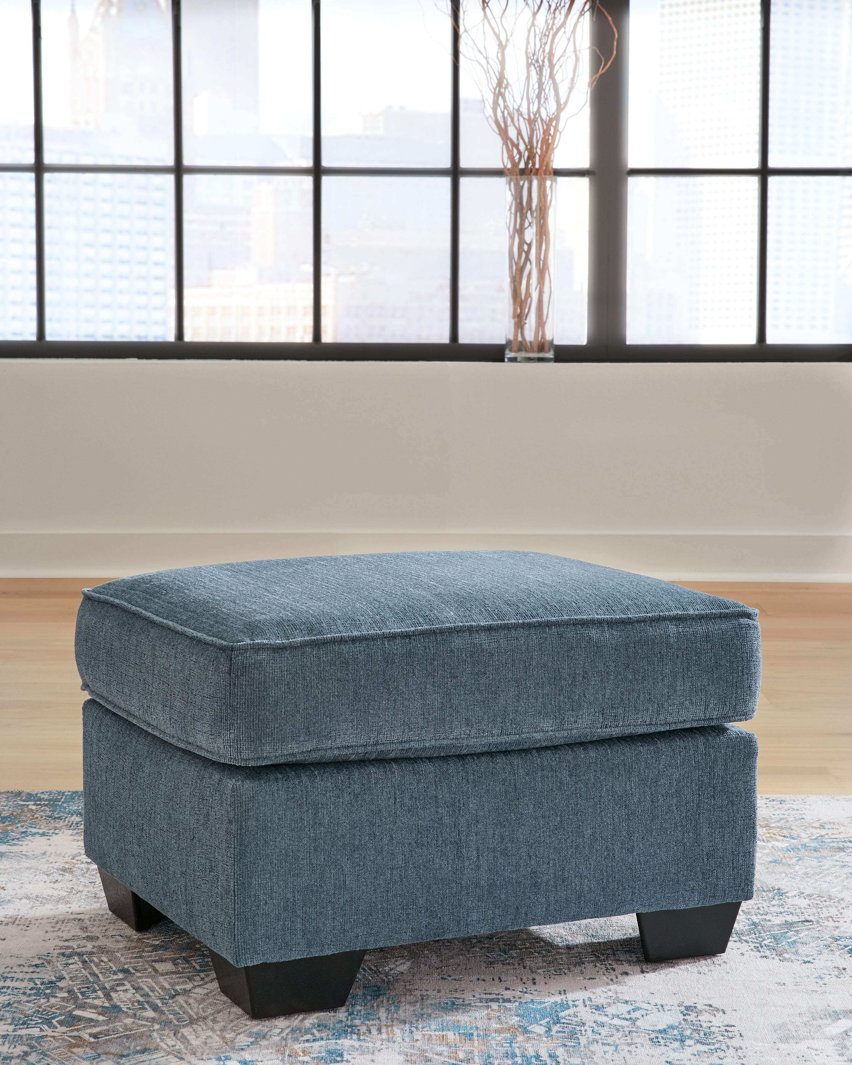 Homestyle Furniture - Ashley Furniture - Cashton Ottoman - Ottoman / Blue - 4060514