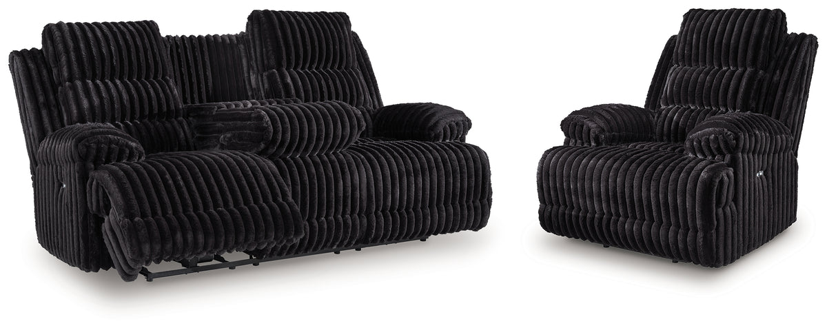 Homestyle Furniture - Ashley Furniture - Rhine Falls Power Reclining Sofa and Power Recliner - Power Reclining Sofa and Power Recliner - PC42805U2