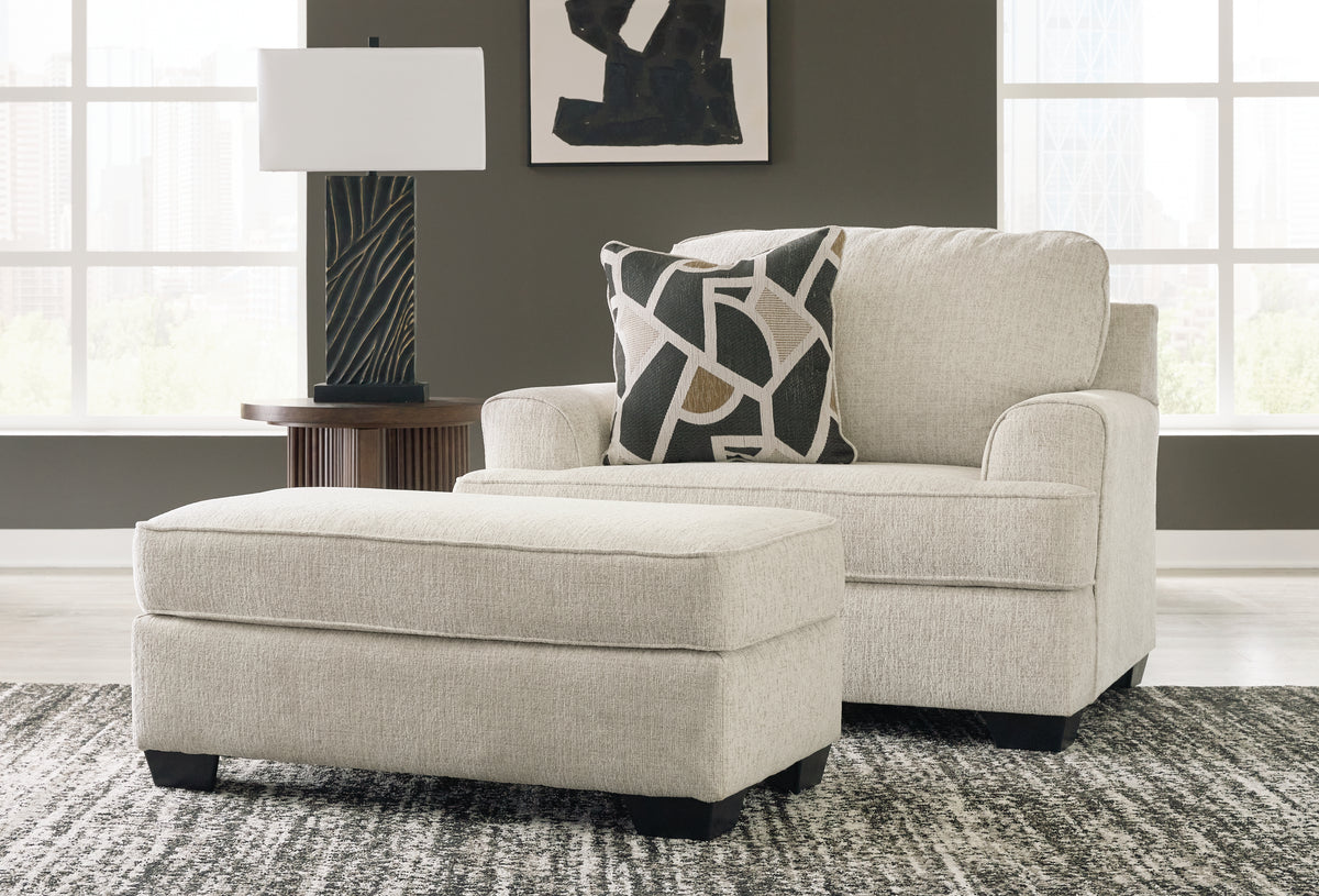 Homestyle Furniture - Ashley Furniture - Heartcort Oversized Chair and Ottoman - Oversized Chair and Ottoman - 44604U1