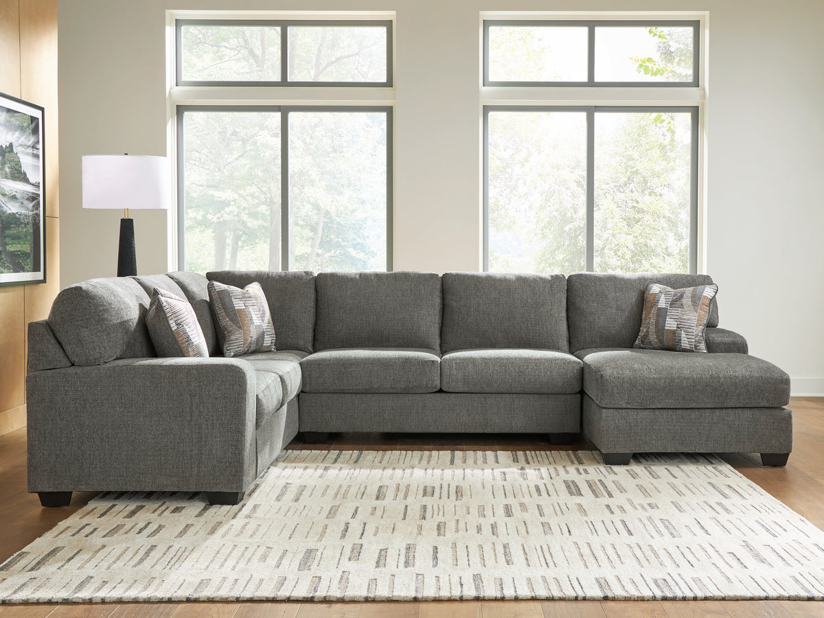 Homestyle Furniture - Ashley Furniture - Clarington 3-Piece Sleeper Sectional with Chaise - LAF 3-Piece Sleeper Sectional with Chaise - PC48405S6
