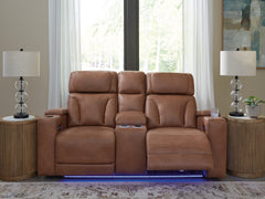 Homestyle Furniture - Ashley Furniture - Clean-Slate Power Reclining Loveseat with Console - PWR REC Loveseat/CON/ADJ HDRST - PC5010118
