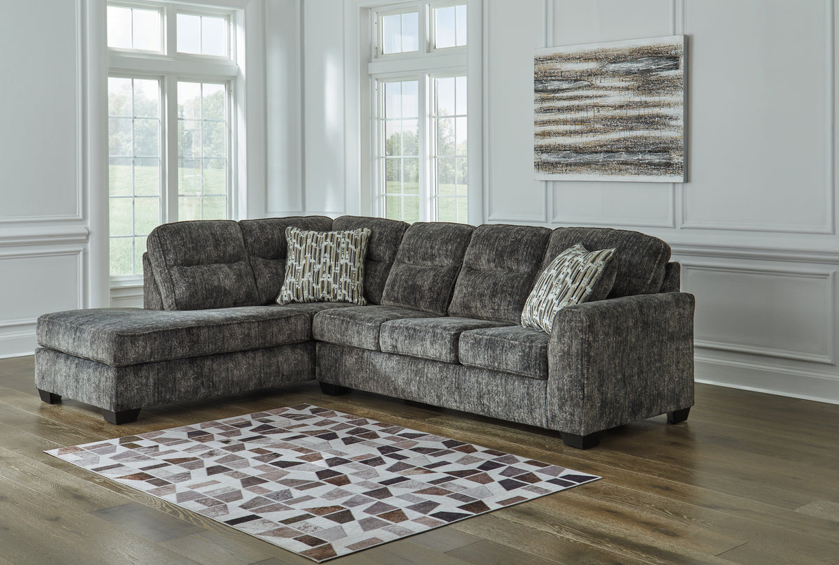 Homestyle Furniture - Ashley Furniture - Lonoke 2-Piece Sectional with Chaise - RAF 2-Piece Sectional with Chaise - 50504S1