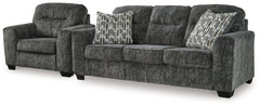 Homestyle Furniture - Ashley Furniture - Lonoke Sofa and Oversized Chair - Sofa and Oversized Chair - 50504U11