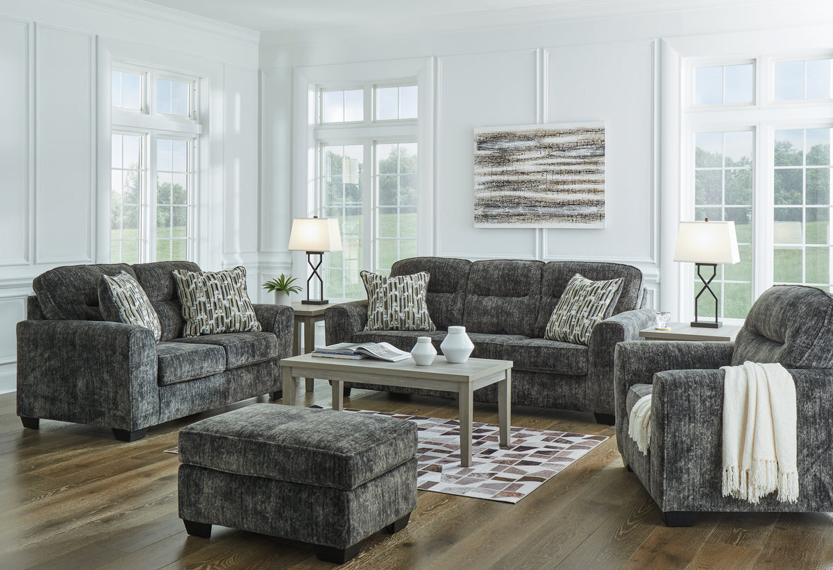 Homestyle Furniture - Ashley Furniture - Lonoke Sofa, Loveseat, Oversized Chair and Ottoman - Sofa, Loveseat, Oversized Chair and Ottoman - 50504U3