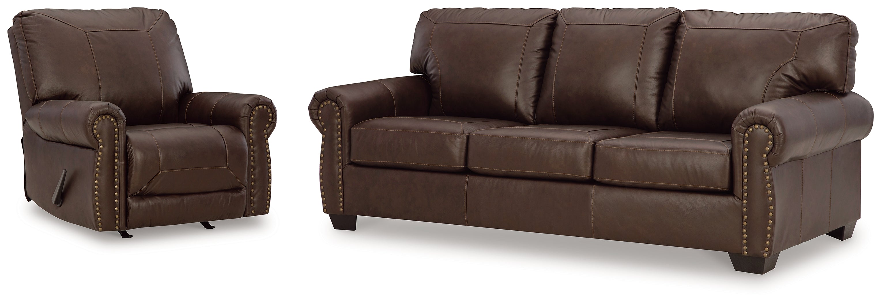 Homestyle Furniture - Ashley Furniture - Colleton Sofa and Recliner - Sofa and Recliner - 52107U2