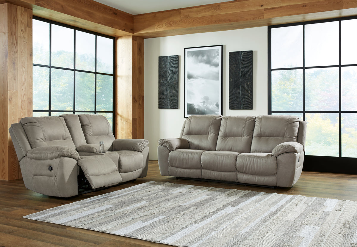 Homestyle Furniture - Ashley Furniture - Next-Gen Gaucho Reclining Sofa and Loveseat - Reclining Sofa and Loveseat / Putty - 54203U1