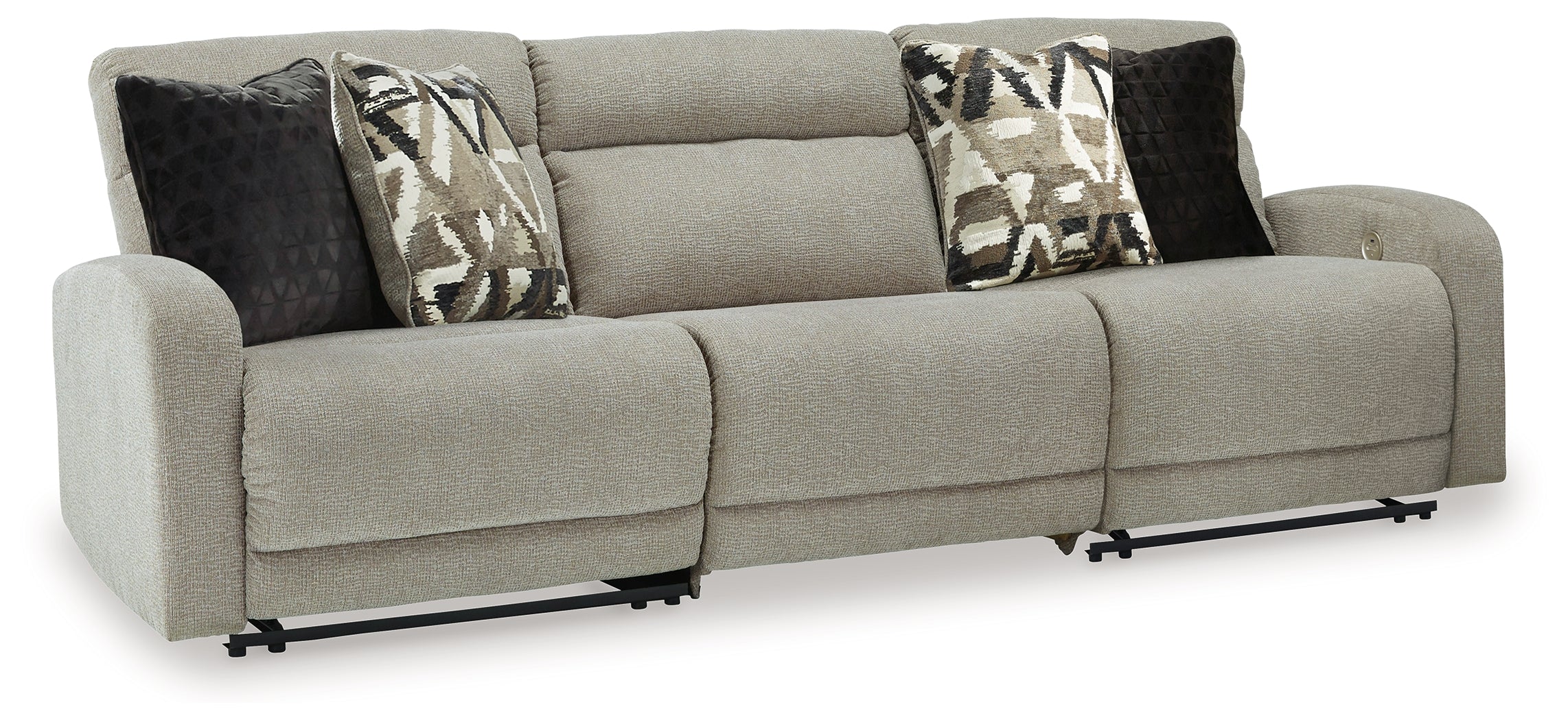 Homestyle Furniture - Ashley Furniture - Colleyville 3-Piece Power Reclining Sectional Sofa - 3-Piece Power Reclining Sectional Sofa - 54405S8