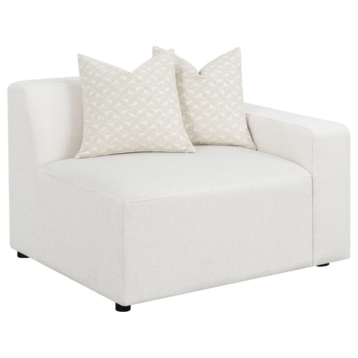 Homestyle Furniture - Coaster - Freddie Upholstered RAF Chair Pearl - 551644RAF