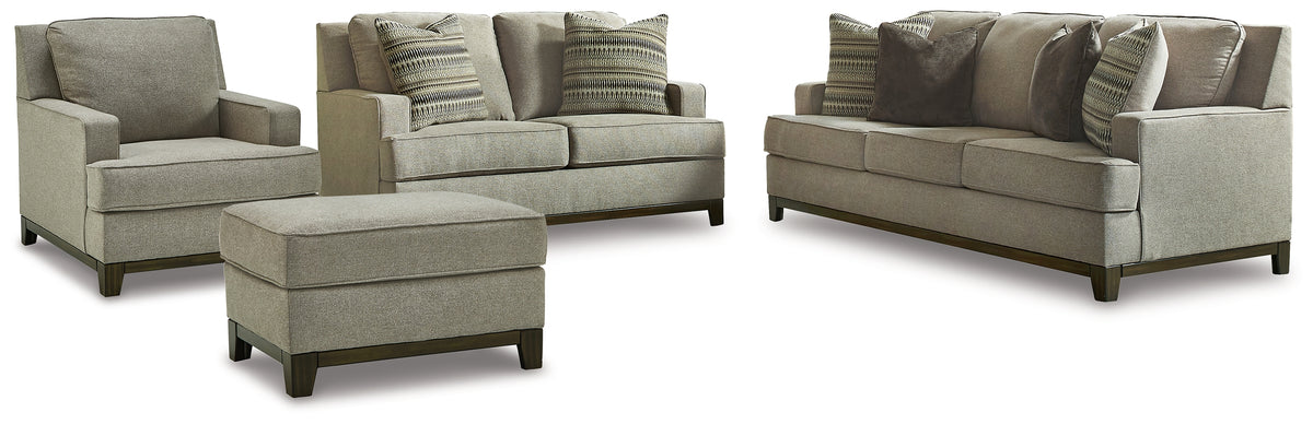 Homestyle Furniture - Ashley Furniture - Kaywood Sofa, Loveseat, Chair and Ottoman - Sofa, Loveseat, Chair and Ottoman - 56303U4