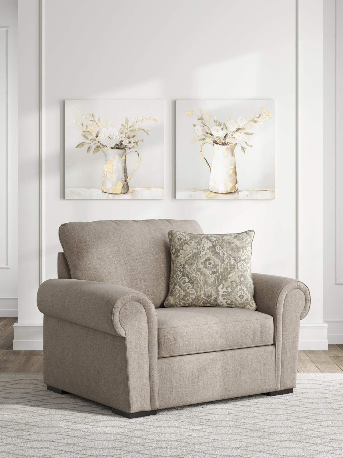 Homestyle Furniture - Ashley Furniture - Sararose Oversized Chair - Chair and a Half - 5710223