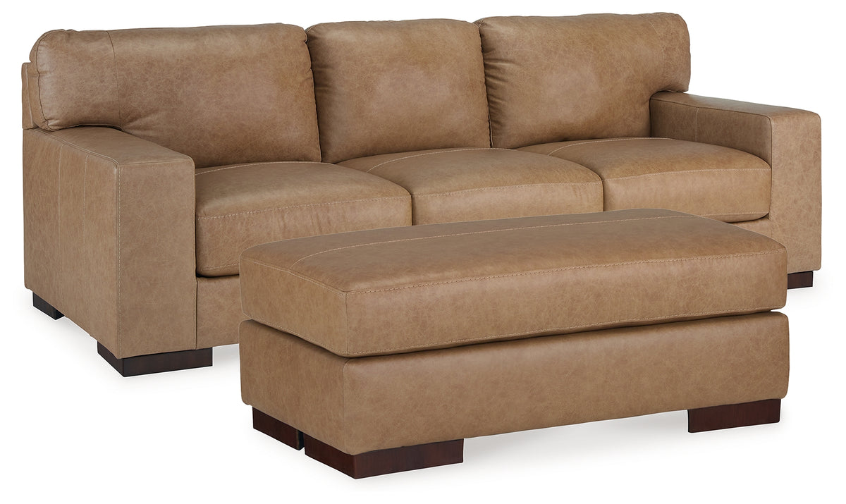 Homestyle Furniture - Ashley Furniture - Lombardia Sofa and Ottoman - Sofa and Ottoman - 57302U5
