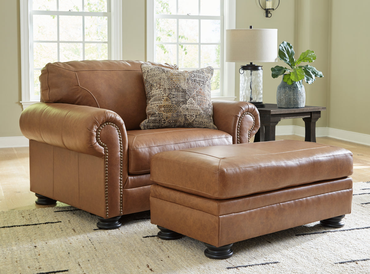 Homestyle Furniture - Ashley Furniture - Carianna Oversized Chair and Ottoman - Oversized Chair and Ottoman - 57604U2