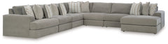 Homestyle Furniture - Ashley Furniture - Avaliyah 7-Piece Sectional with Chaise - RAF 7-Piece Sectional with Chaise - 58103S10