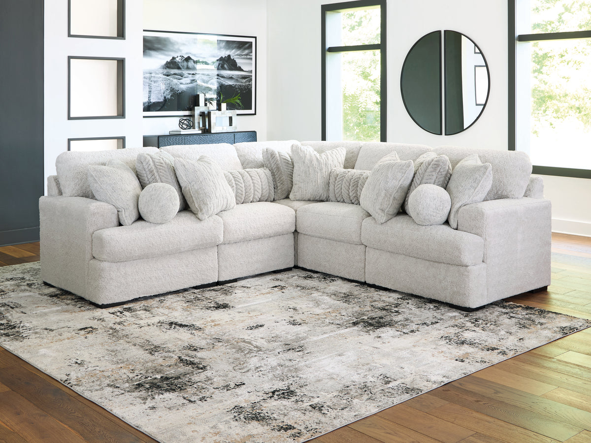 Homestyle Furniture - Ashley Furniture - Cuddle Plush 5-Piece Sectional - RAF 5-Piece Sectional - PC59106S2