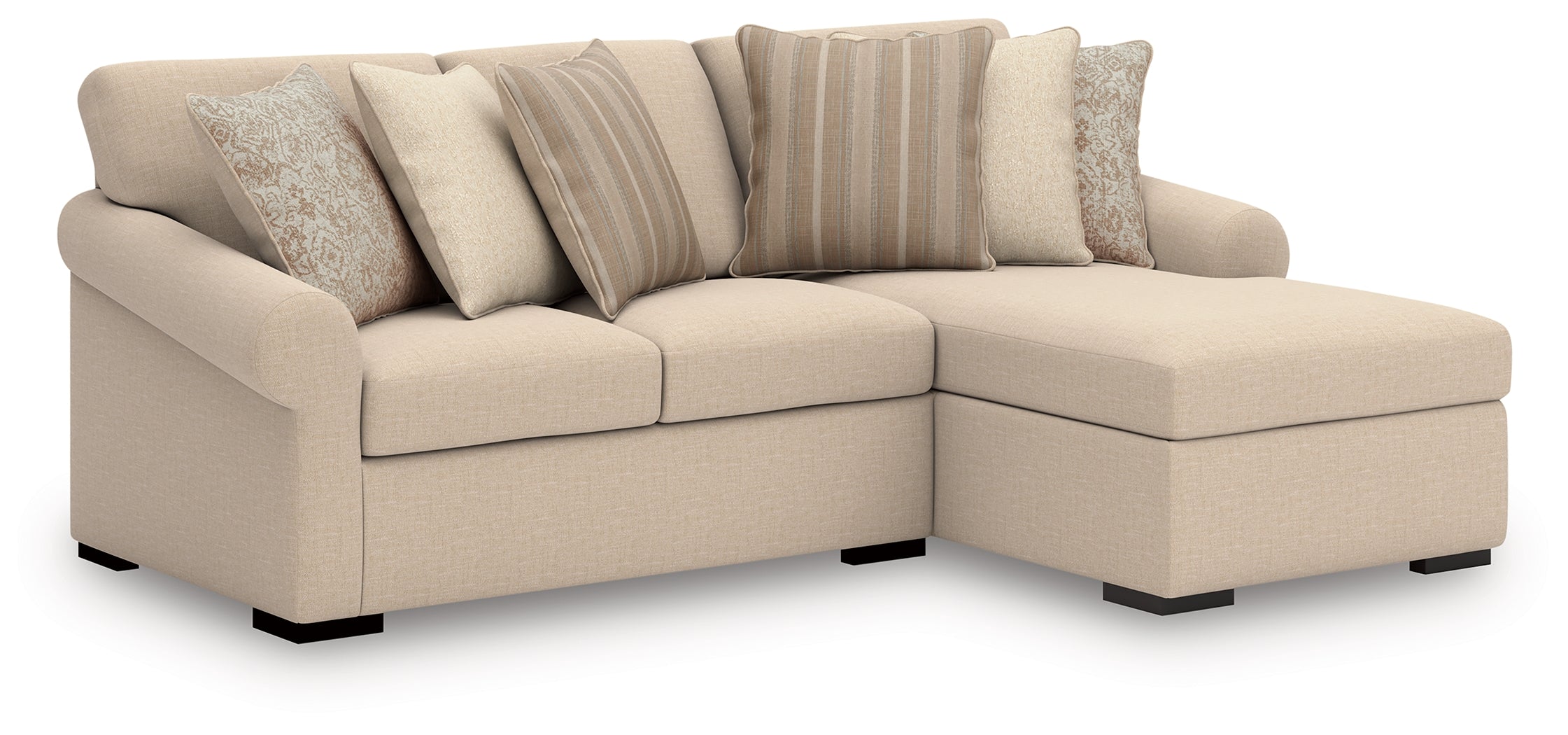 Homestyle Furniture - Ashley Furniture - LadyMae 2-Piece Sectional with Chaise - RAF 2-Piece Sectional with Chaise - 59404S2