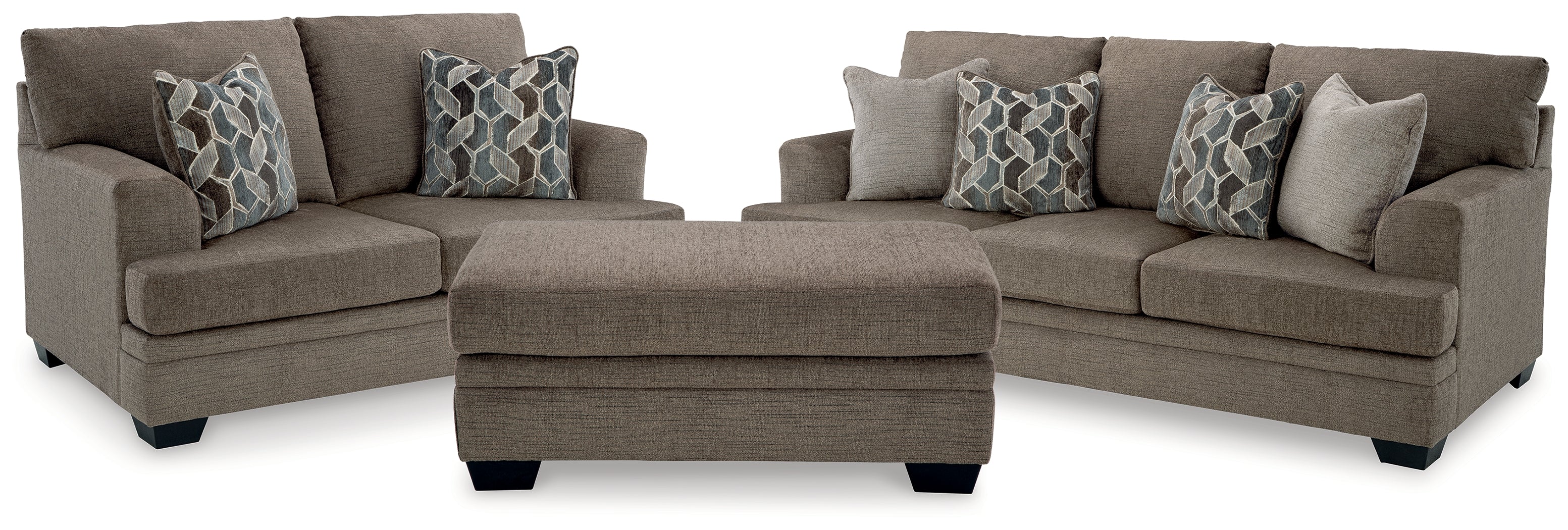 Homestyle Furniture - Ashley Furniture - Stonemeade Sofa, Loveseat and Ottoman - Sofa, Loveseat and Ottoman - 59505U10