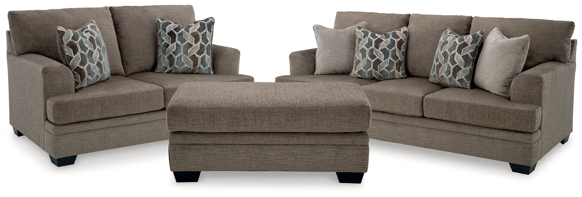 Homestyle Furniture - Ashley Furniture - Stonemeade Sofa, Loveseat and Ottoman - Sofa, Loveseat and Ottoman - 59505U10
