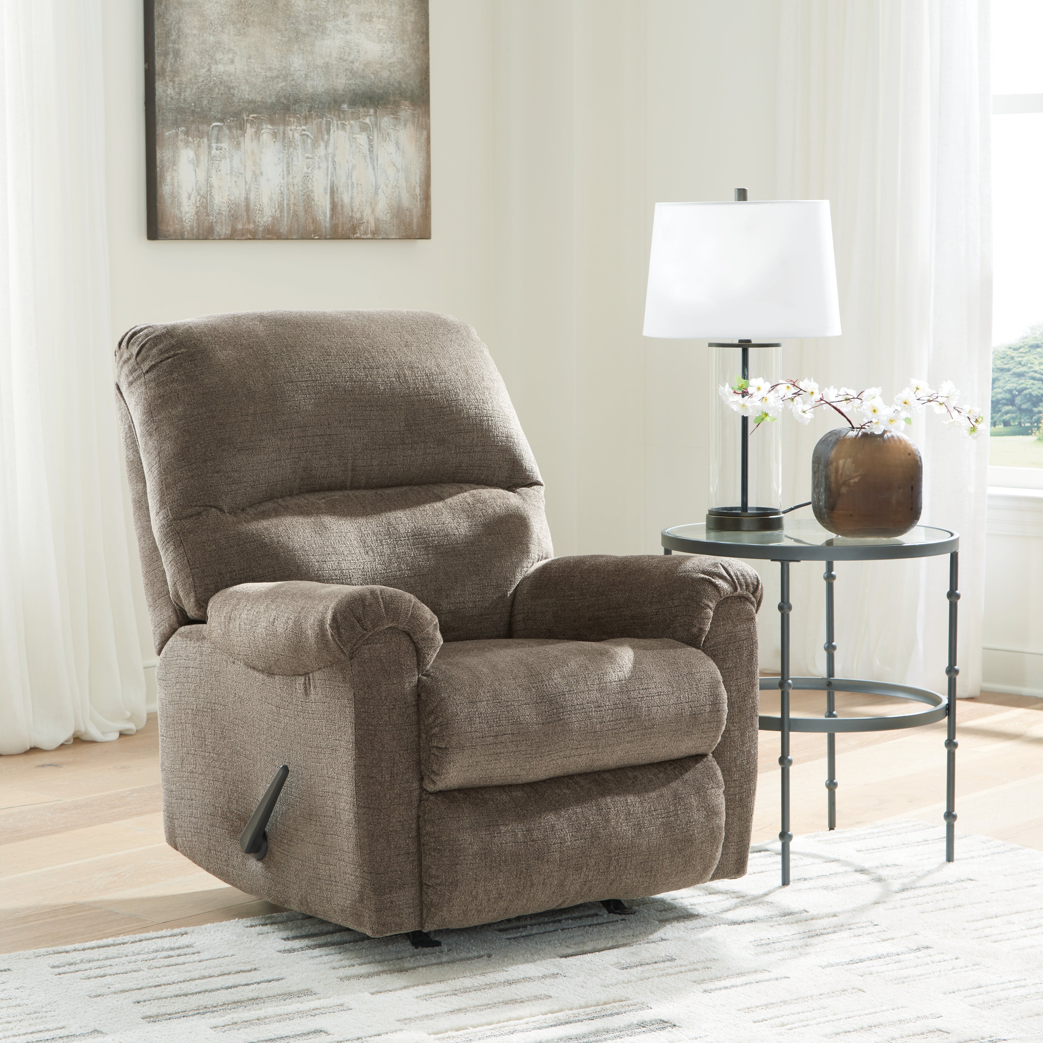 Homestyle Furniture - Ashley Furniture - Stonemeade Recliner - Rocker Recliner / Nutmeg - 5950525