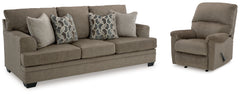 Homestyle Furniture - Ashley Furniture - Stonemeade Sofa and Recliner - Sofa and Recliner - 59505U7