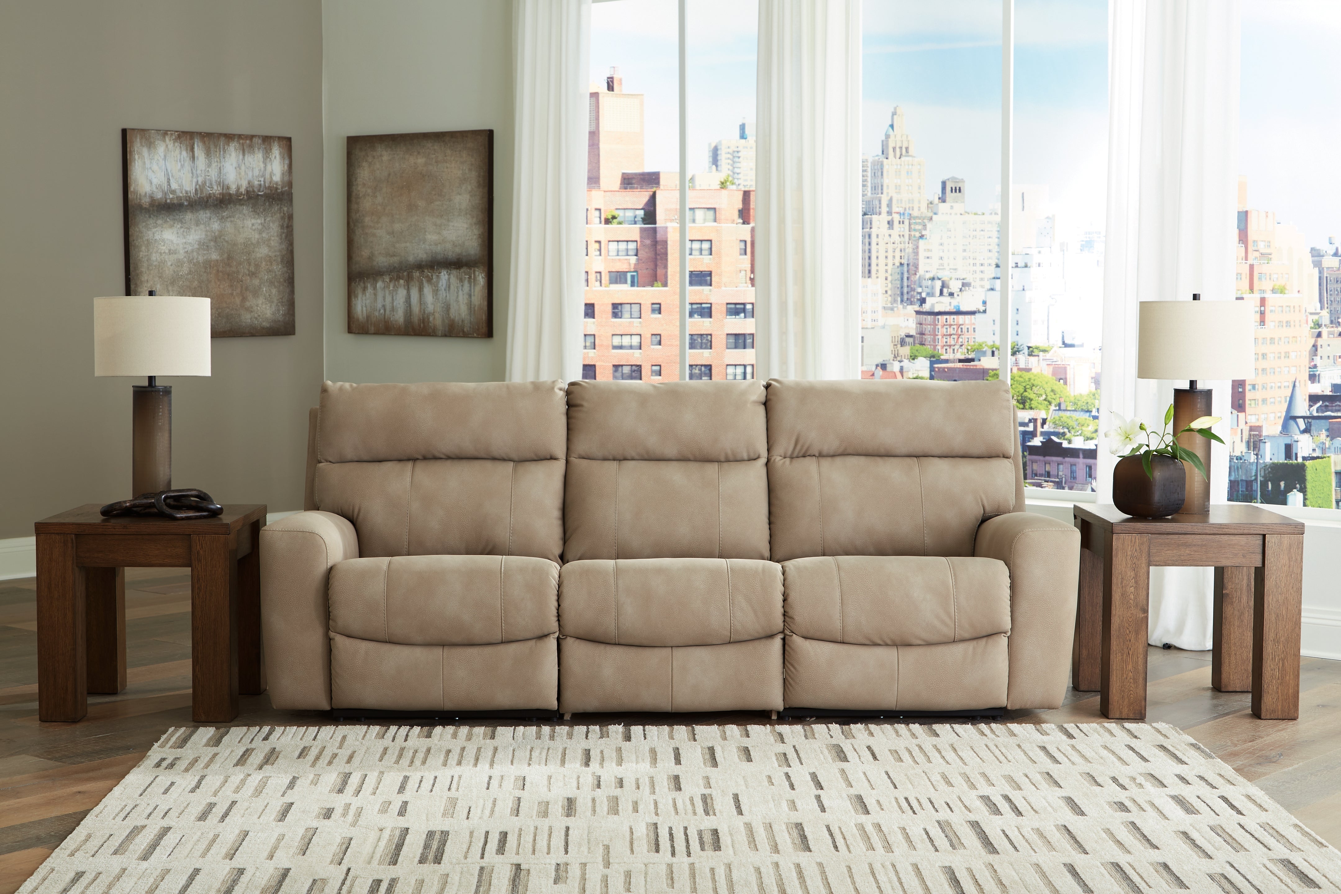 Homestyle Furniture - Ashley Furniture - Next-Gen DuraPella 3-Piece Power Reclining Sectional Sofa - 3-Piece Power Reclining Sectional Sofa - 61004S2