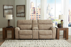 Homestyle Furniture - Ashley Furniture - Next-Gen DuraPella 3-Piece Power Reclining Sectional Loveseat with Console - 3-Piece Power Reclining Sectional Loveseat with Console - 61004S3