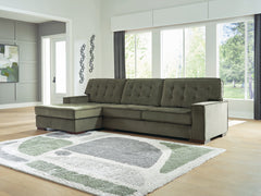 Homestyle Furniture - Ashley Furniture - Caspian-Town 2-Piece Sectional with Chaise - RAF 2-Piece Sectional with Chaise - PC61702S1