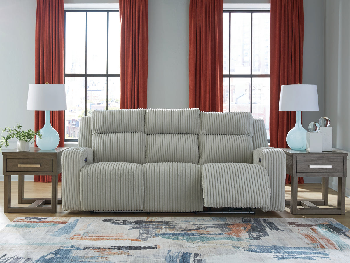 Homestyle Furniture - Ashley Furniture - Forest Lake Power Reclining Sofa - PWR REC Sofa with ADJ Headrest - PC6420315