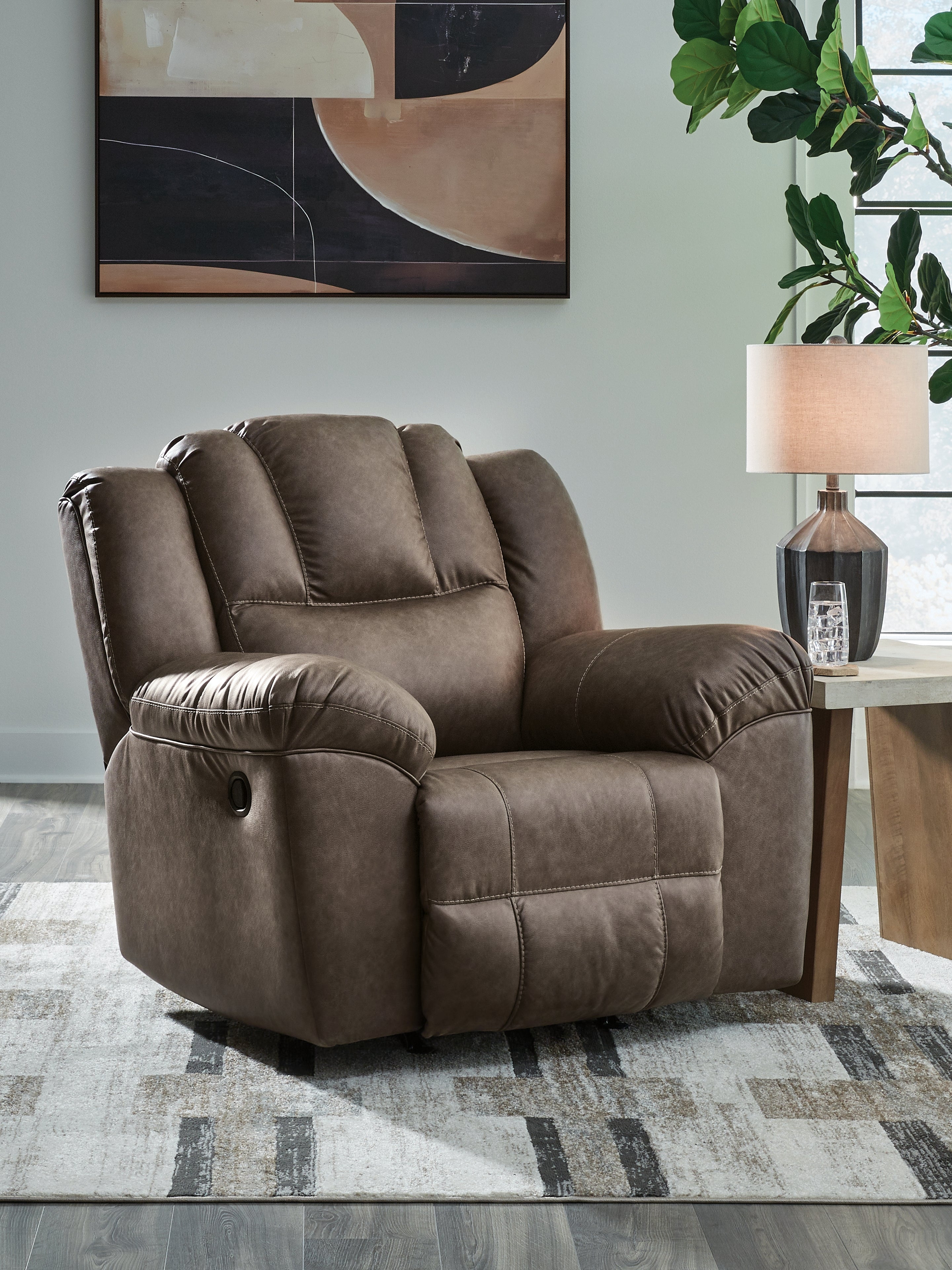 Homestyle Furniture - Ashley Furniture - Lowilla Recliner - Rocker Recliner - PC6450625
