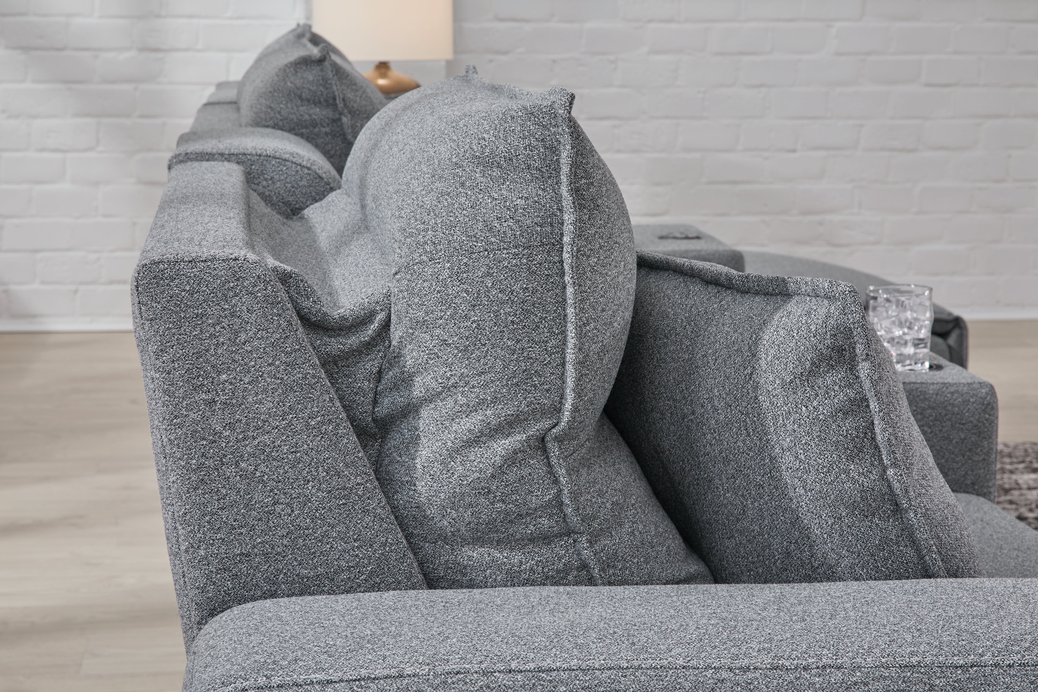 【杢グレー】M2544 スラブスムースロゴプルオーバー Homestyle Furniture - Ashley Furniture - ModMax II 5-Piece Power