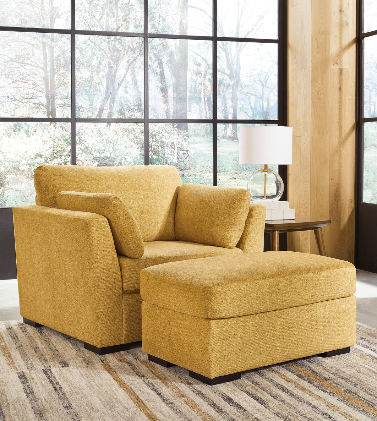Homestyle Furniture - Ashley Furniture - Keerwick Oversized Chair and Ottoman - Oversized Chair and Ottoman - 67506U2