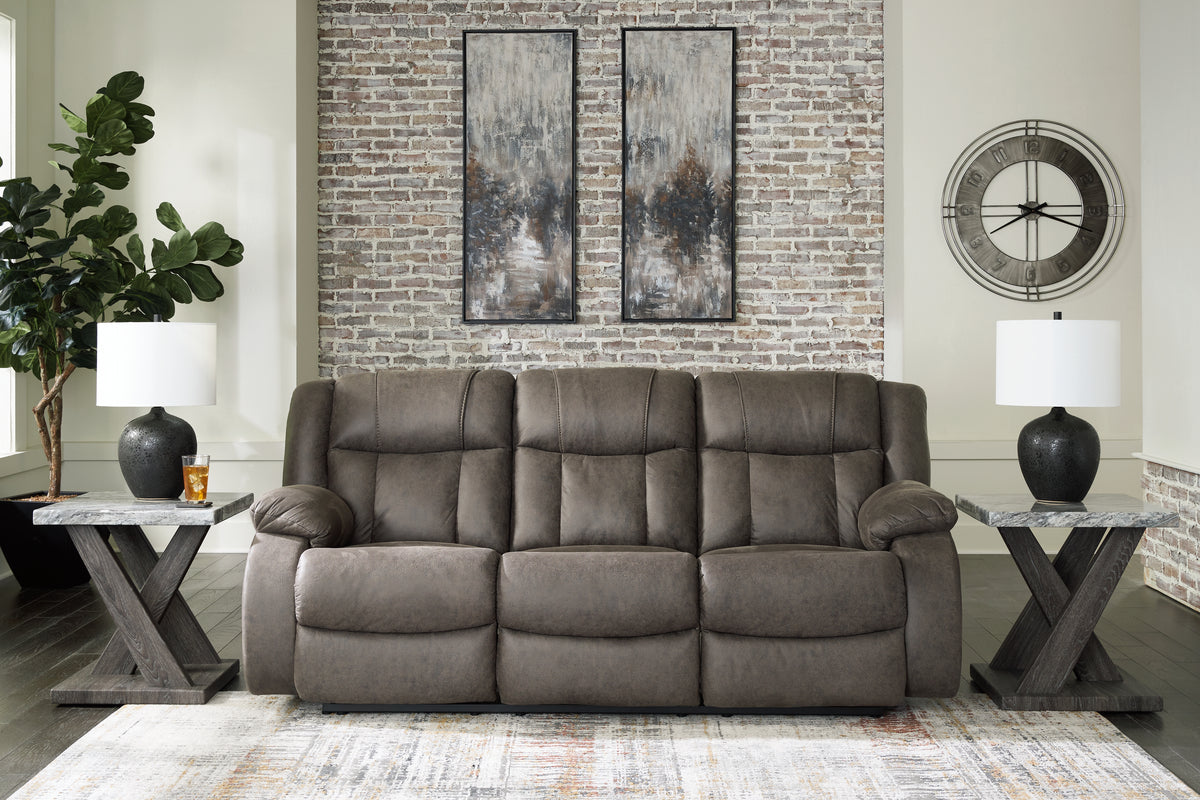Homestyle Furniture - Ashley Furniture - First Base Reclining Sofa - Reclining Sofa - 6880488